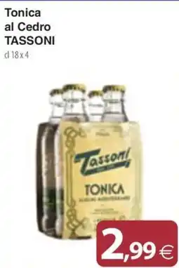 Docks Cash&Carry Tonica al Cedro Tassoni offerta
