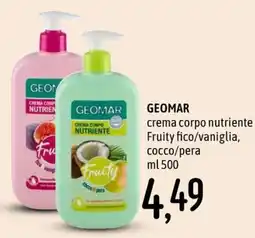 Emisfero Geomar crema corpo nutriente offerta