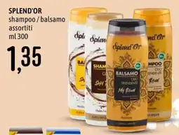 Emisfero Splend'Or shampoo / balsamo offerta
