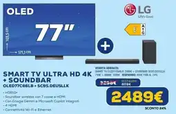 Euronics LG SMART TV ULTRA HD 4K offerta