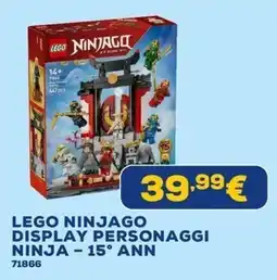 Euronics LEGO NINJAGO DISPLAY PERSONAGGI NINJA - 15° ANN offerta
