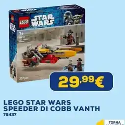 Euronics Lego star wars speeder di cobb vanth offerta