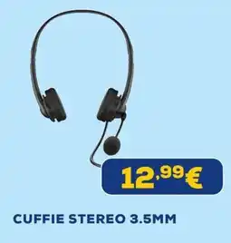 Euronics Cuffie stereo 3.5mm offerta