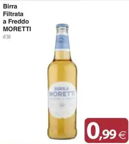 Docks Cash&Carry Birra Filtrata a Freddo Moretti offerta