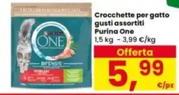 Interspar Croccette per gatto gusti assortiti Purina One offerta