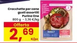Interspar Crocchette per cane gusti assortiti Purina One offerta