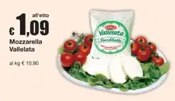 Sì con te Mozzarella Vallelata offerta
