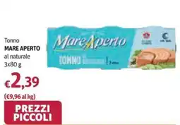 Futura Supermercati Tonno Mare Aperto offerta