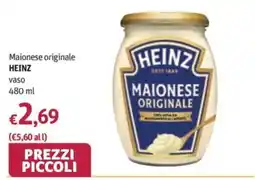 Futura Supermercati Maionese originale Heinz offerta
