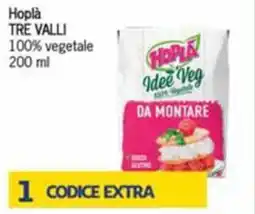 Futura Supermercati Hoplà Tre Valli Idee Veg offerta