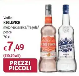 Futura Supermercati Vodka Keglevich offerta