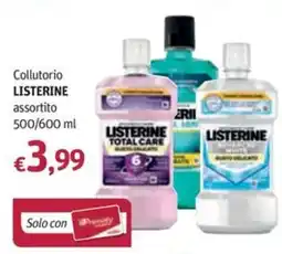 Futura Supermercati Collutorio Listerine assortito offerta