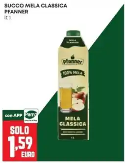 Panorama Succo mela classica Pfanner offerta