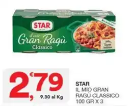 Quick Sisa Star il mio gran ragù classico offerta