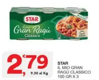 Star il mio gran ragù classico