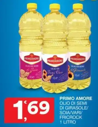 Primo amore olio di semi di girasole/soia/vari/fricrock