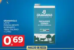 Quick Sisa Granarolo latte parzialmente scremato offerta