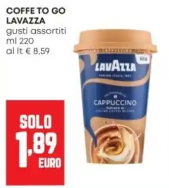 Panorama Coffe to go Lavazza offerta