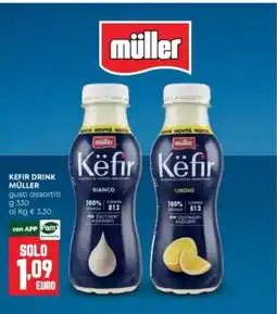 Panorama Kefir drink Müller offerta