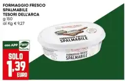 Panorama Formaggio fresco spalmabile Tesori dell'Arca offerta