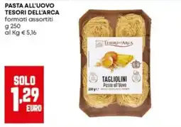 Panorama Tagliolini Pasta all'uovo offerta