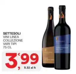 Quick Sisa Settesoli vini linea collezione vari tipi offerta