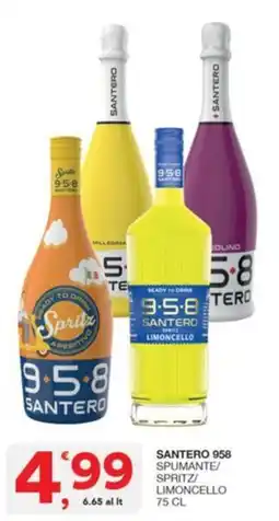 Quick Sisa Santero 958 spumante/spritz/limoncello offerta