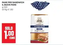 Panorama Il Buon Pane American Sandwich offerta