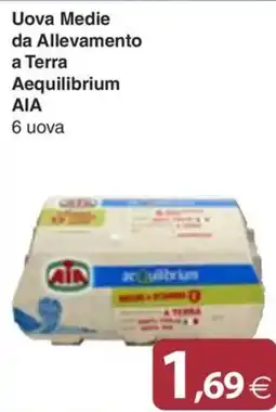 Docks Cash&Carry Uova Medie da Allevamento a Terra Aequilibrum AIA offerta