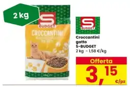 Interspar Croccantini gatto S-BUDGET offerta
