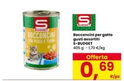 Interspar Bocconcini per gatto S-Budget offerta
