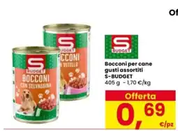 Interspar Bocconi per cane gusti assortiti S-BUDGET offerta