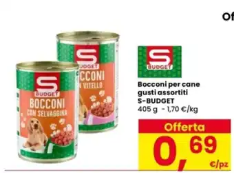 Bocconi per cane gusti assortiti S-BUDGET