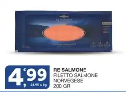 Quick Sisa Re Salmone filetto salmone norvegese offerta