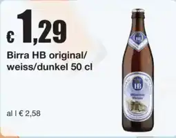Sì con te Birra HB original offerta