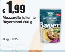 Sì con te Mozzarella julienne Bayernland offerta