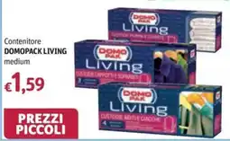 Futura Supermercati Contenitore DOMOPACK LIVING medium offerta