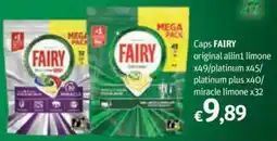 Futura Supermercati Caps FAIRY offerta