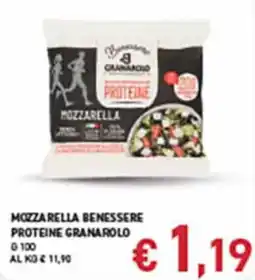 Superstore Coal Mozzarella benessere proteine granarolo offerta