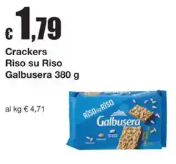 Sì con te Crackers Riso su Riso Galbusera offerta