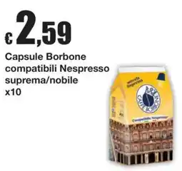 Sì con te Capsule Borbone offerta
