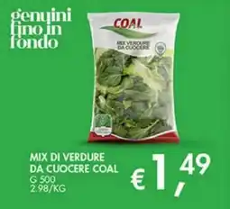 Superstore Coal Mix di verdure da cuocere Coal offerta