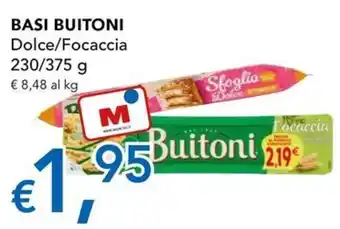 Buitoni Dolce/Focaccia