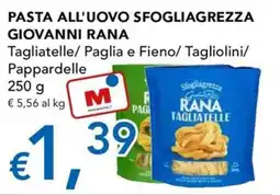 Migross Superstore Pasta all'uovo sfogliagrezza Giovanni Rana offerta