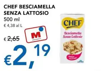 Chef Besciamella Senza Lattosio