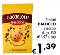 Maxi Supermercati Frollini Balocco offerta