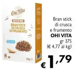 Maxi Supermercati Bran stick di crusca e frumento OH! VITA offerta