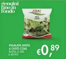 Superstore Coal Insalata mista 4 gusti Coal offerta