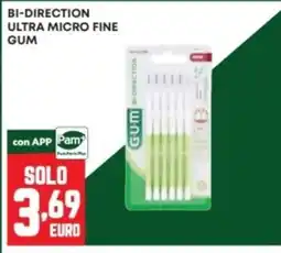 Panorama Bi-direction ultra micro fine gum offerta