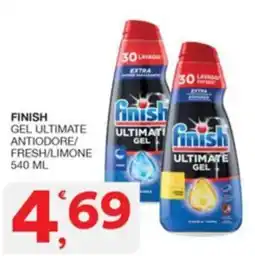 Quick Sisa Finish Gel Ultimate Antiodore offerta